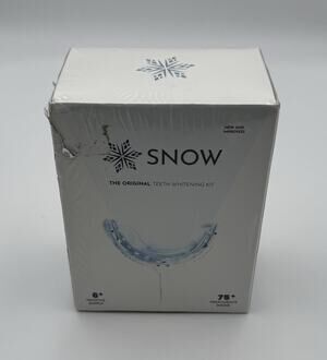 Snow Teeth Whitening KIt 75+ Treatments ~ 6+ months Supply Sealed